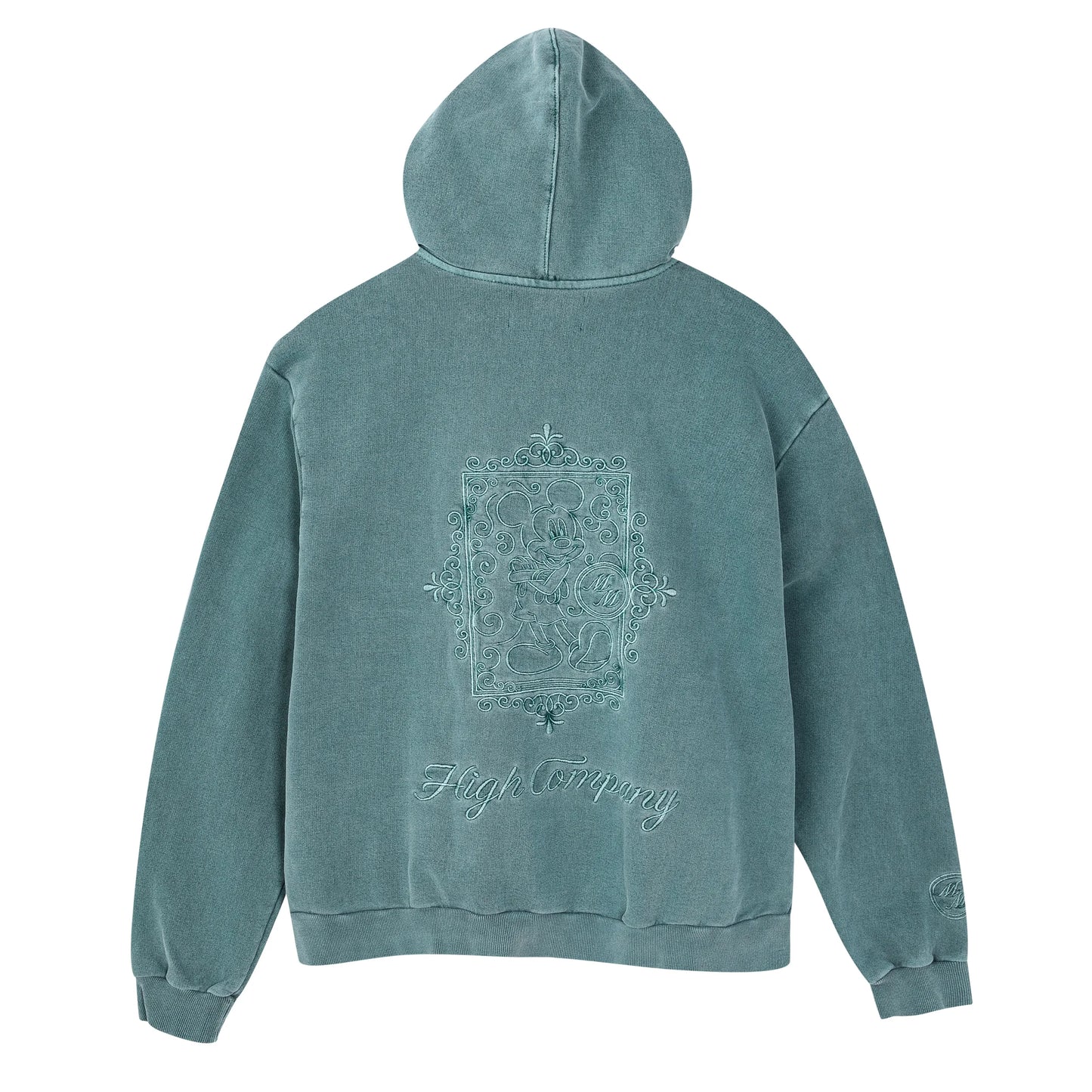 Hoodie MM Ornament Night Green