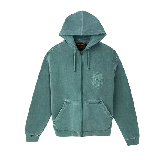 Hoodie MM Ornament Night Green
