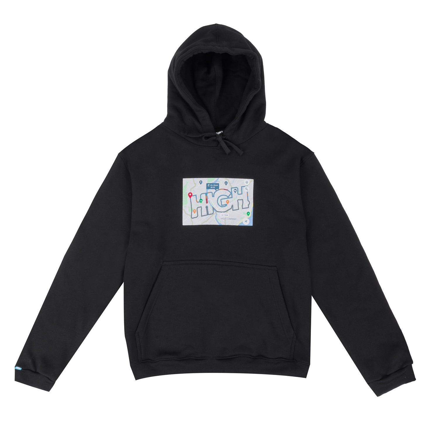 Hoodie Maps Black