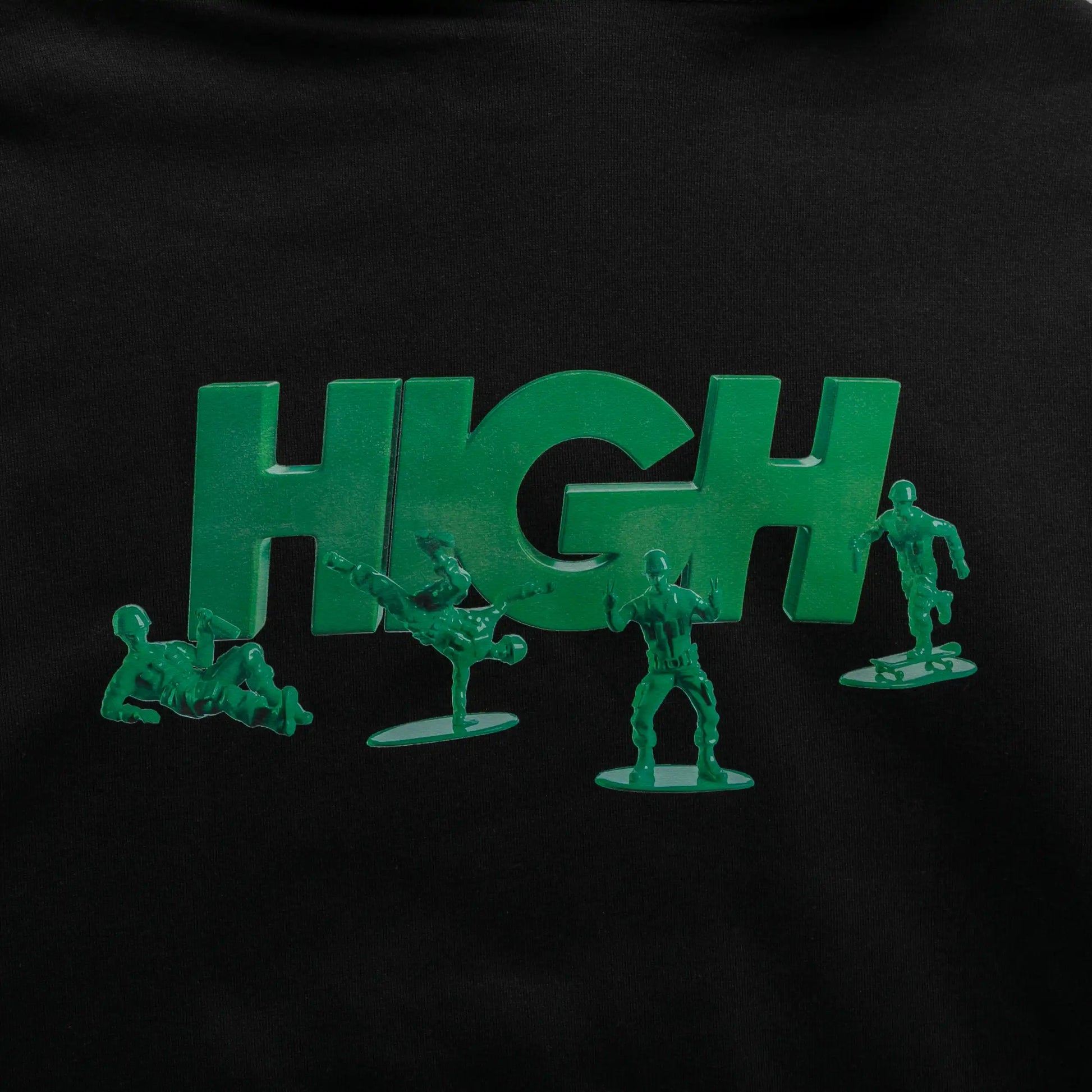 Hoodie Soldier Black