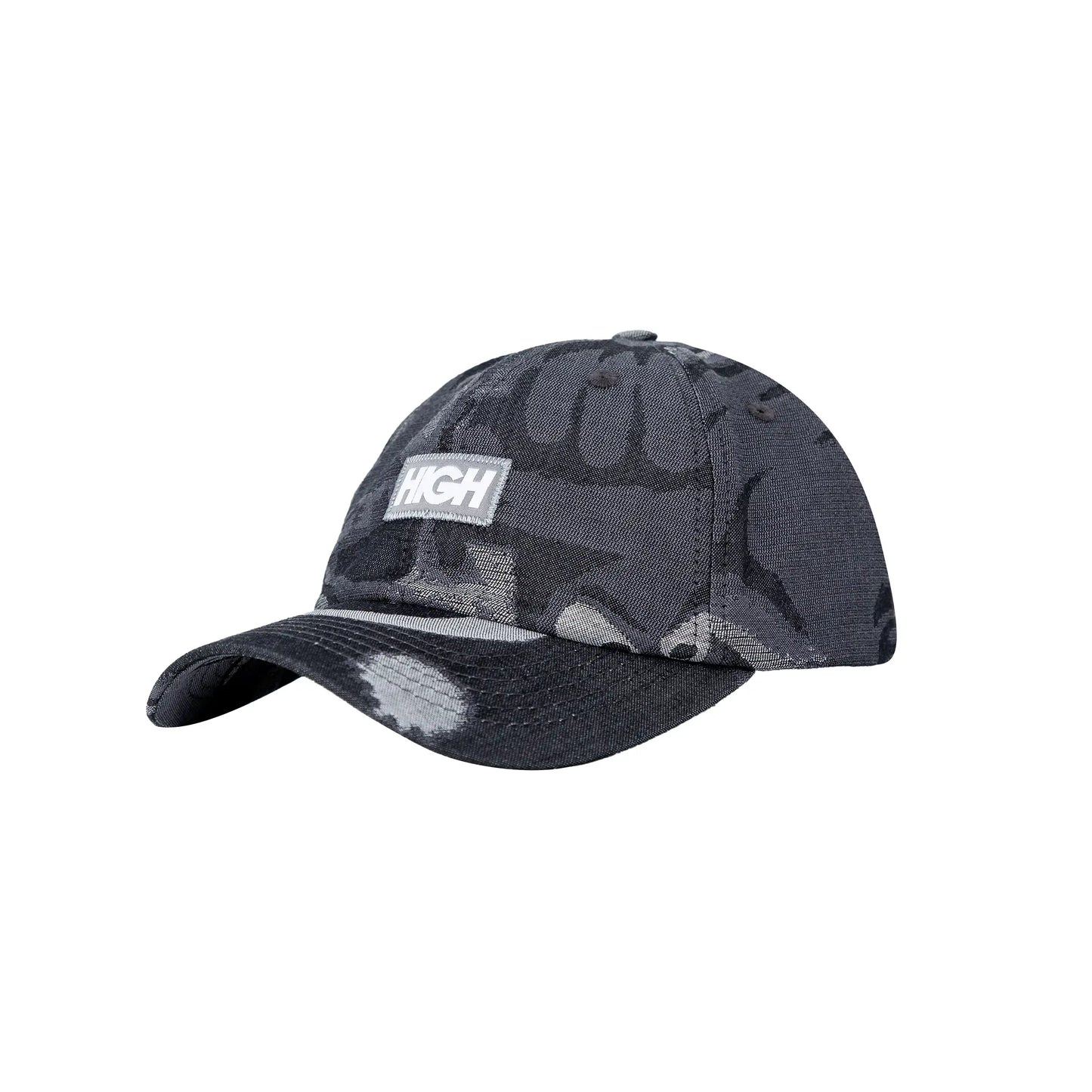 Jacquard 6 Panel Black
