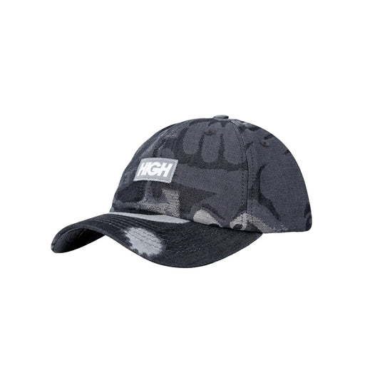 Jacquard 6 Panel Black