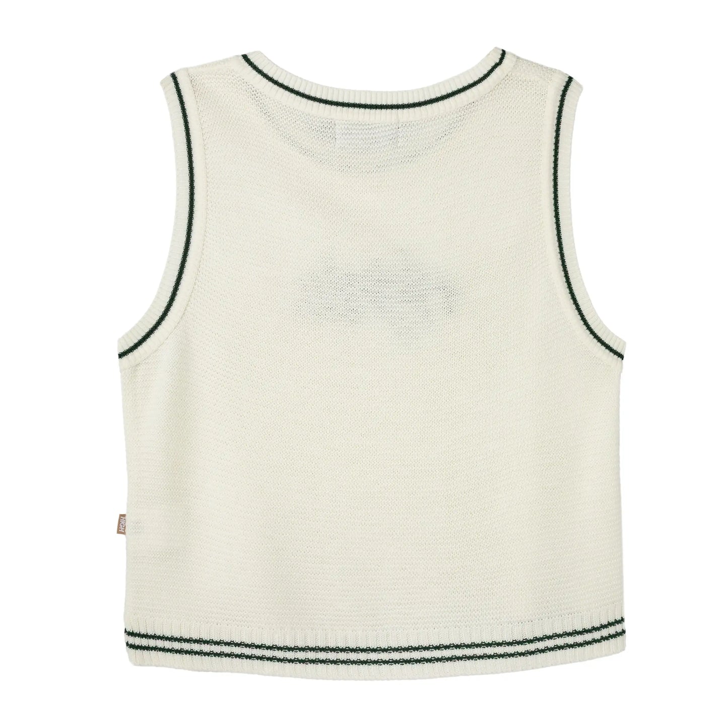 Knitted Girlz Vest White