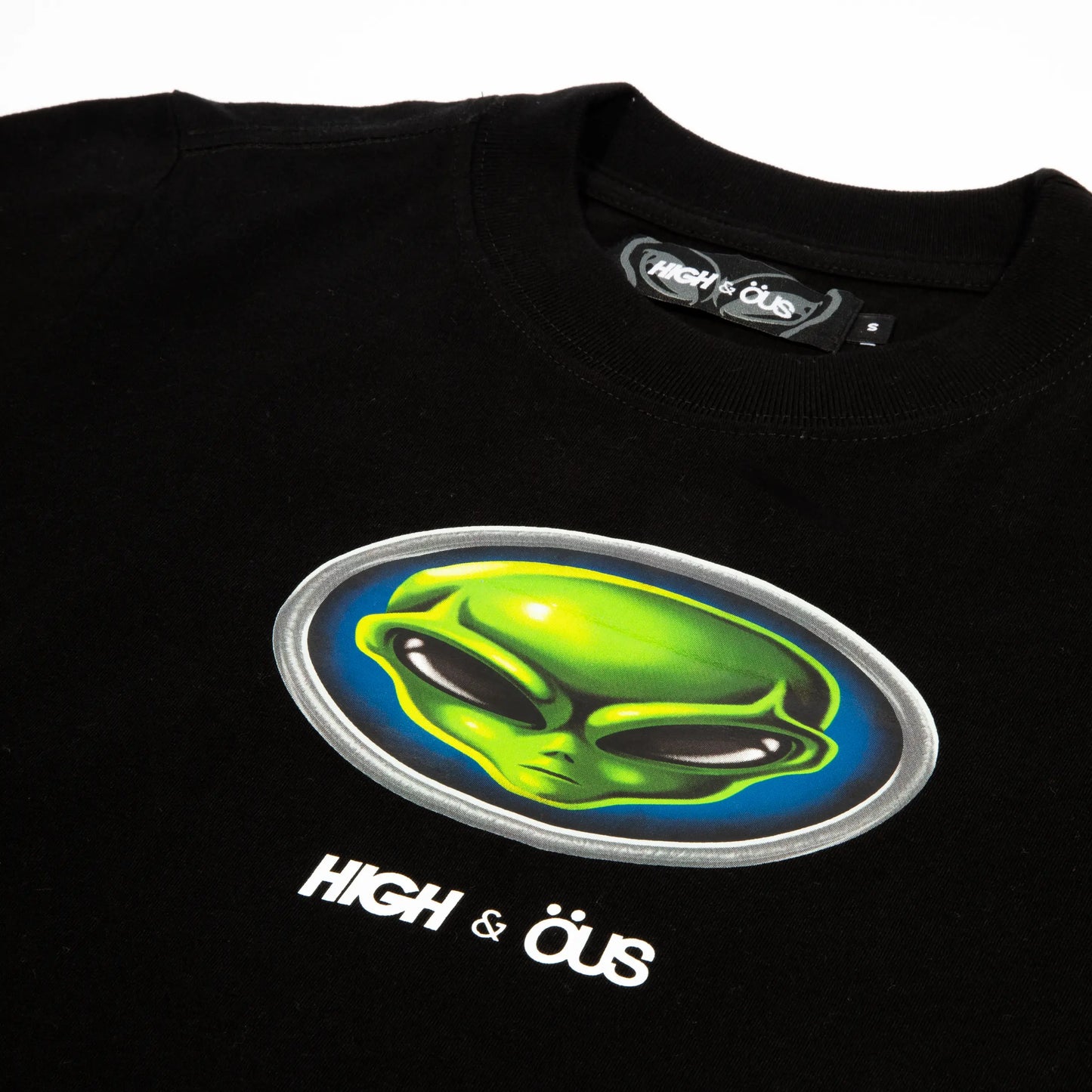 Logo High &amp; ÖUS BabyTee Black