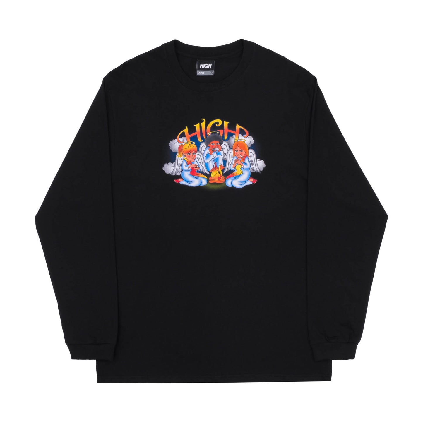 Longsleeve Angels Black