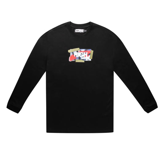 Longsleeve Stencil Black