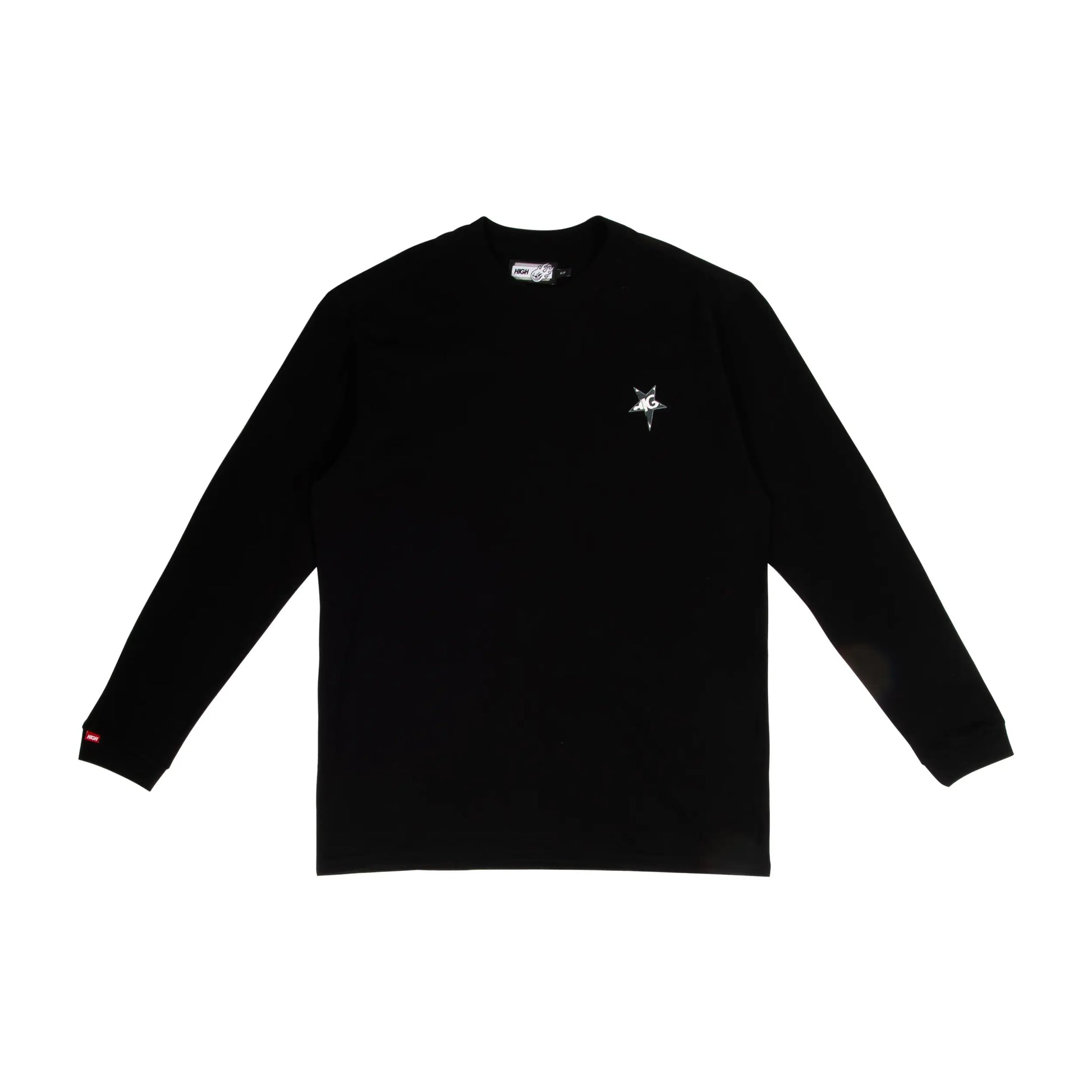Longsleeve Stars Black
