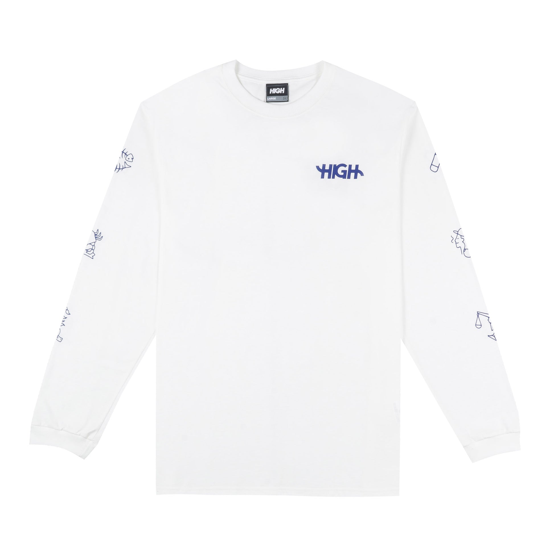 Longsleeve Zodiac White