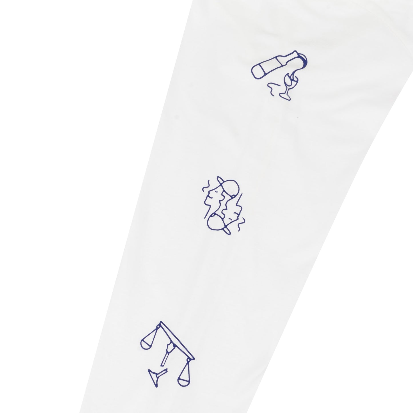 Longsleeve Zodiac White