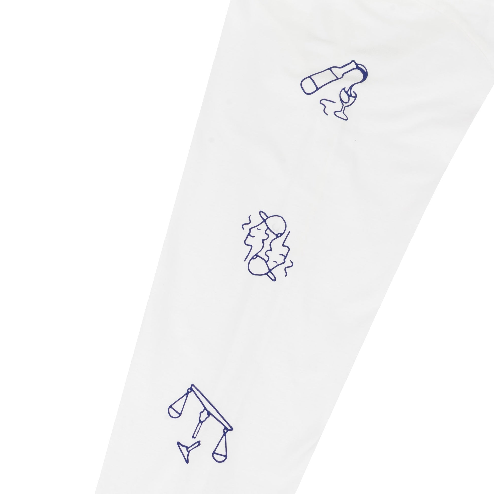 Longsleeve Zodiac White