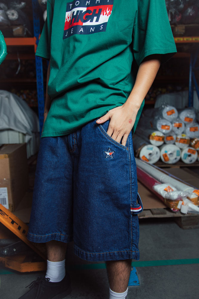 TJ x HIGH Denim Carpenter Shorts