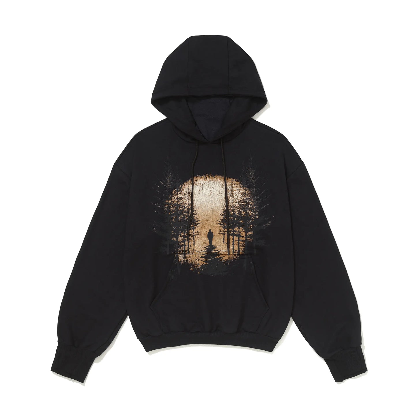 Mask Hoodie Overview Black
