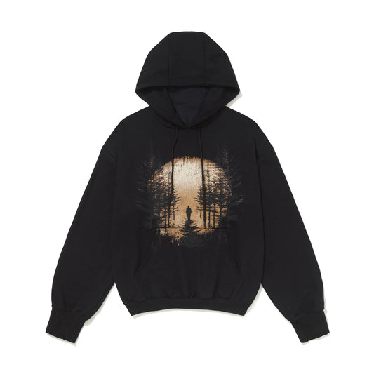 Mask Hoodie Overview Black