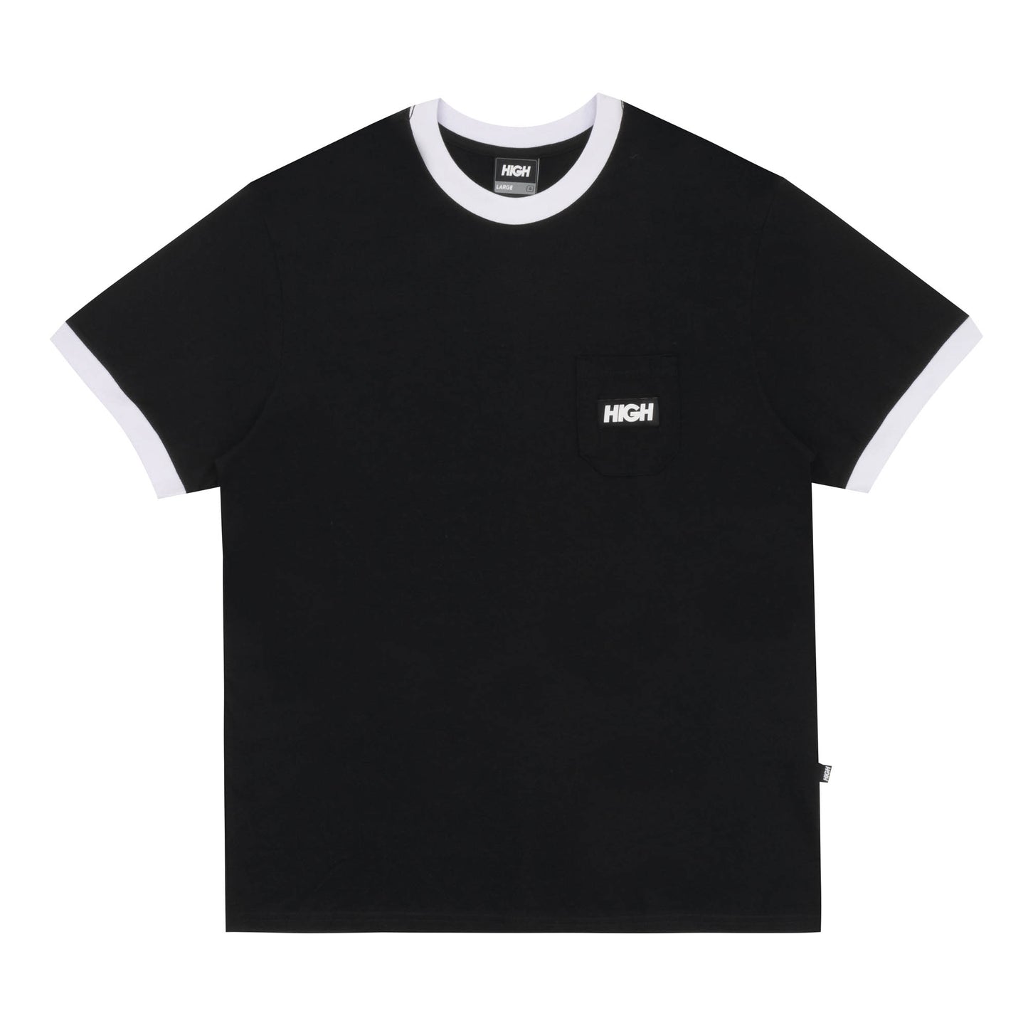 Pocket Tee Black/White