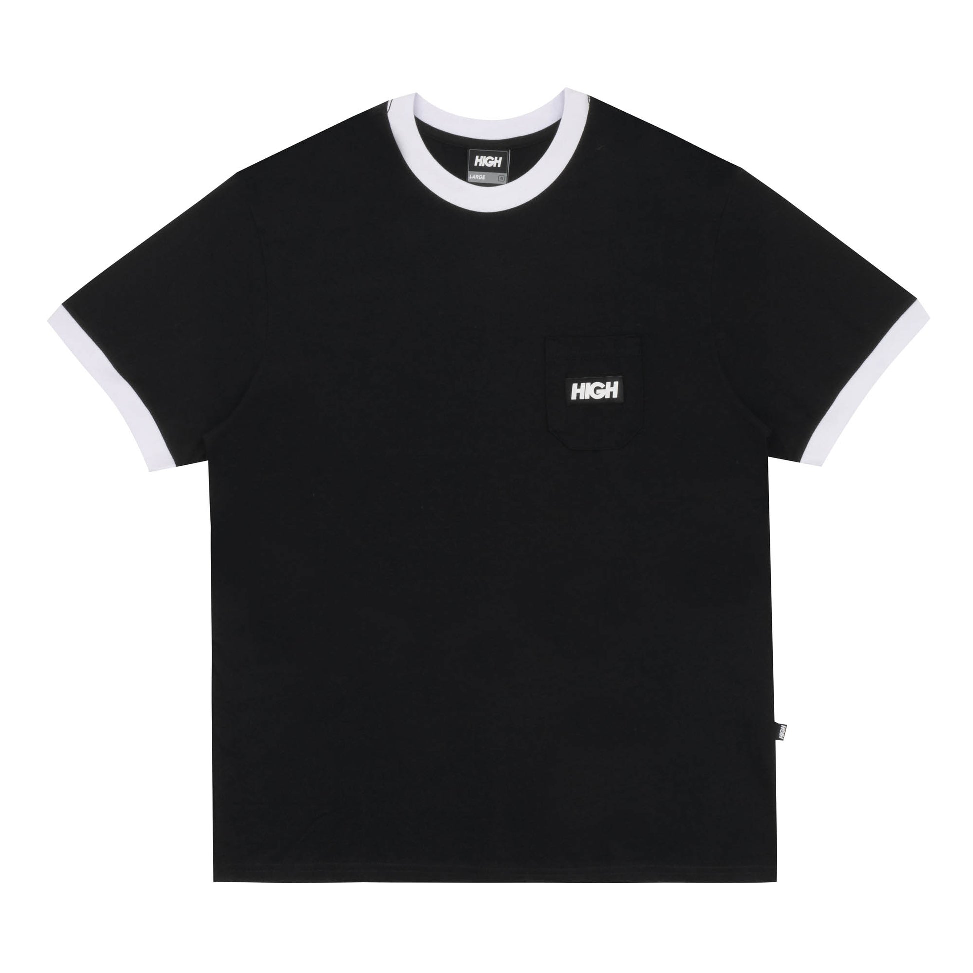 Pocket Tee Black/White