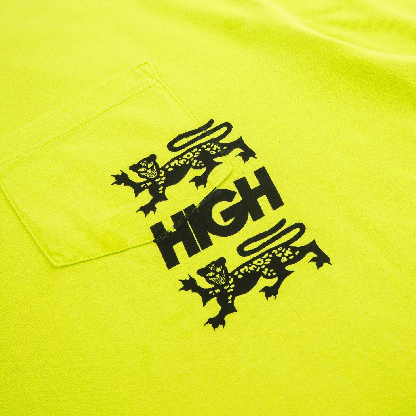 Pocket Tee High X Survival Neon