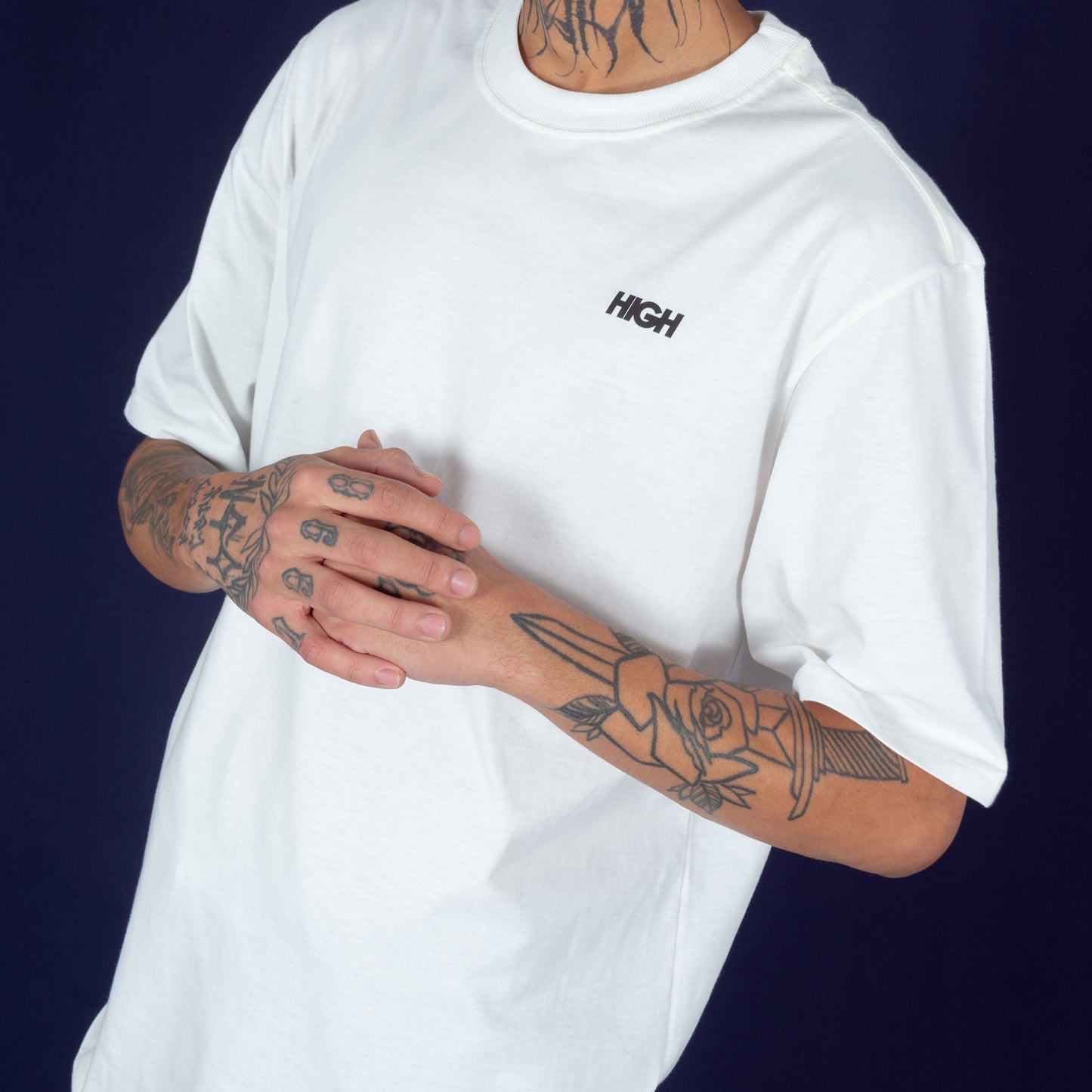 Tee Mini Logo White