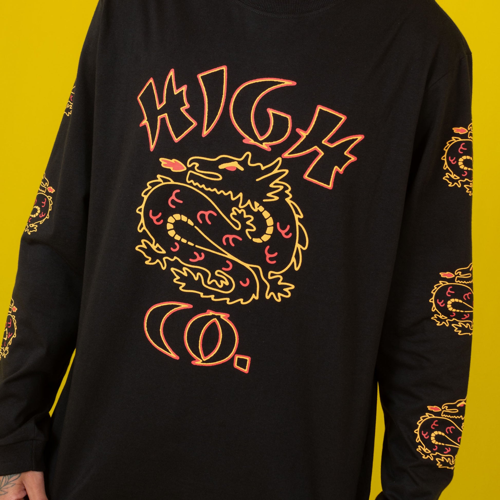 Longsleeve Draco Black