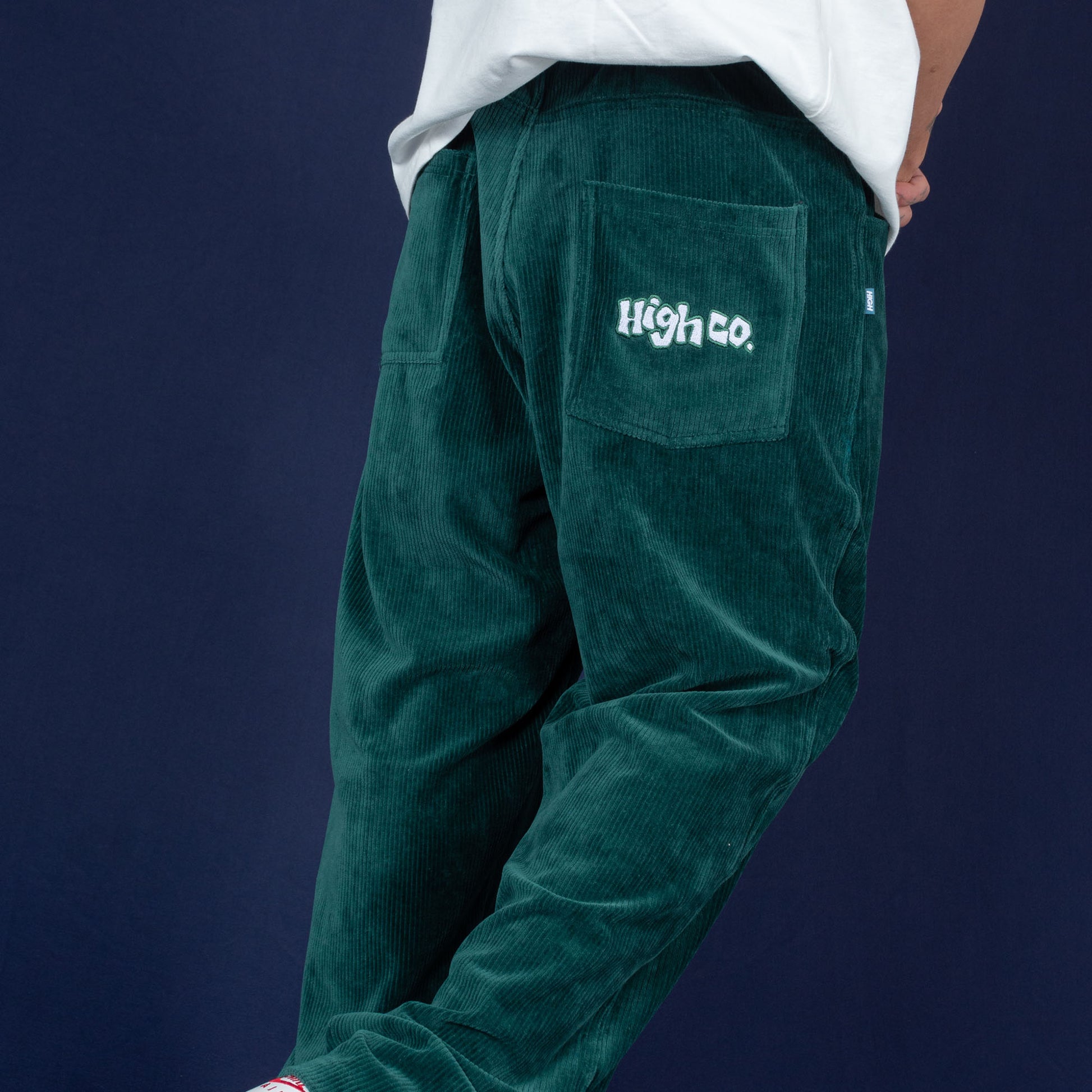 Corduroy Pants Night Green