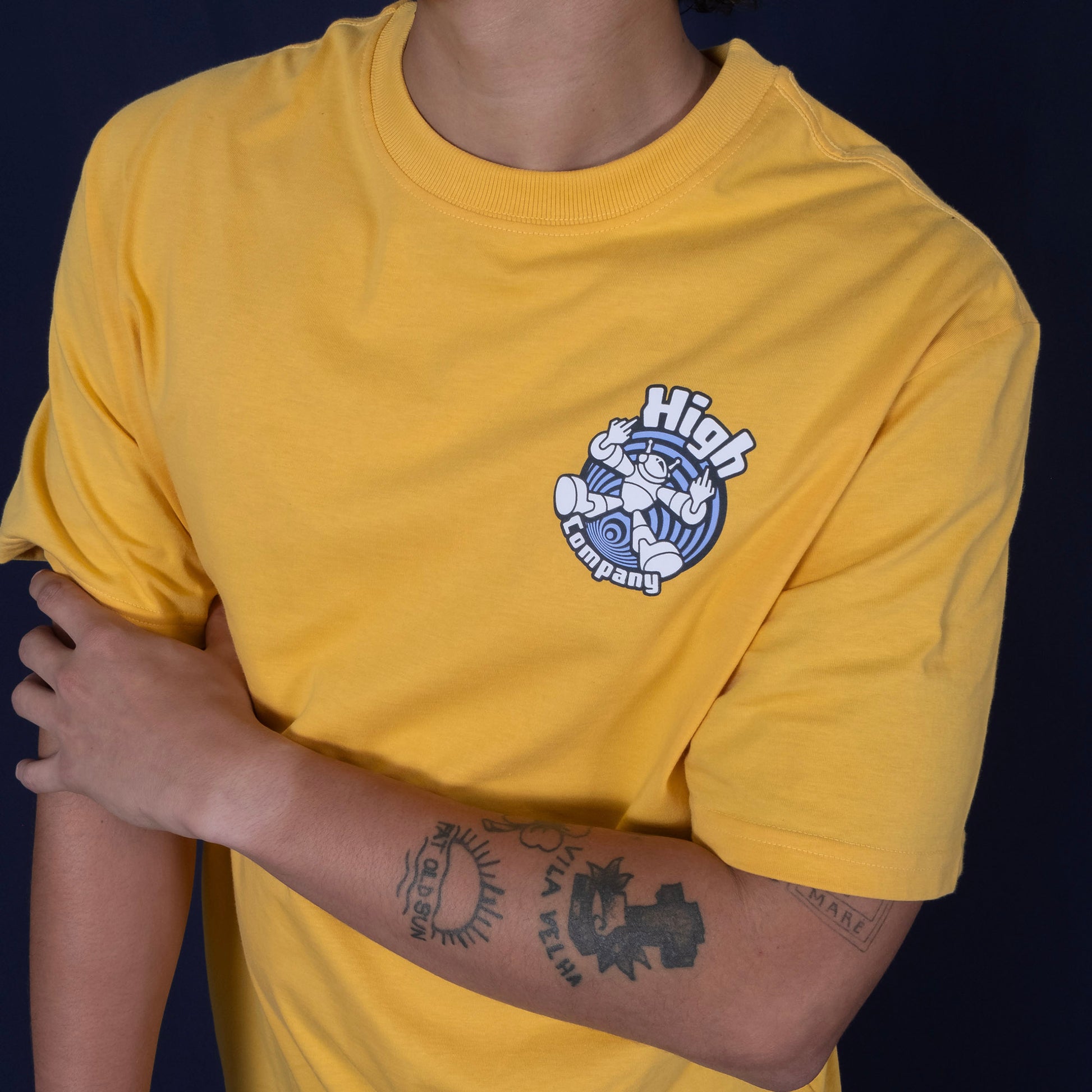 Tee Vortex Yellow