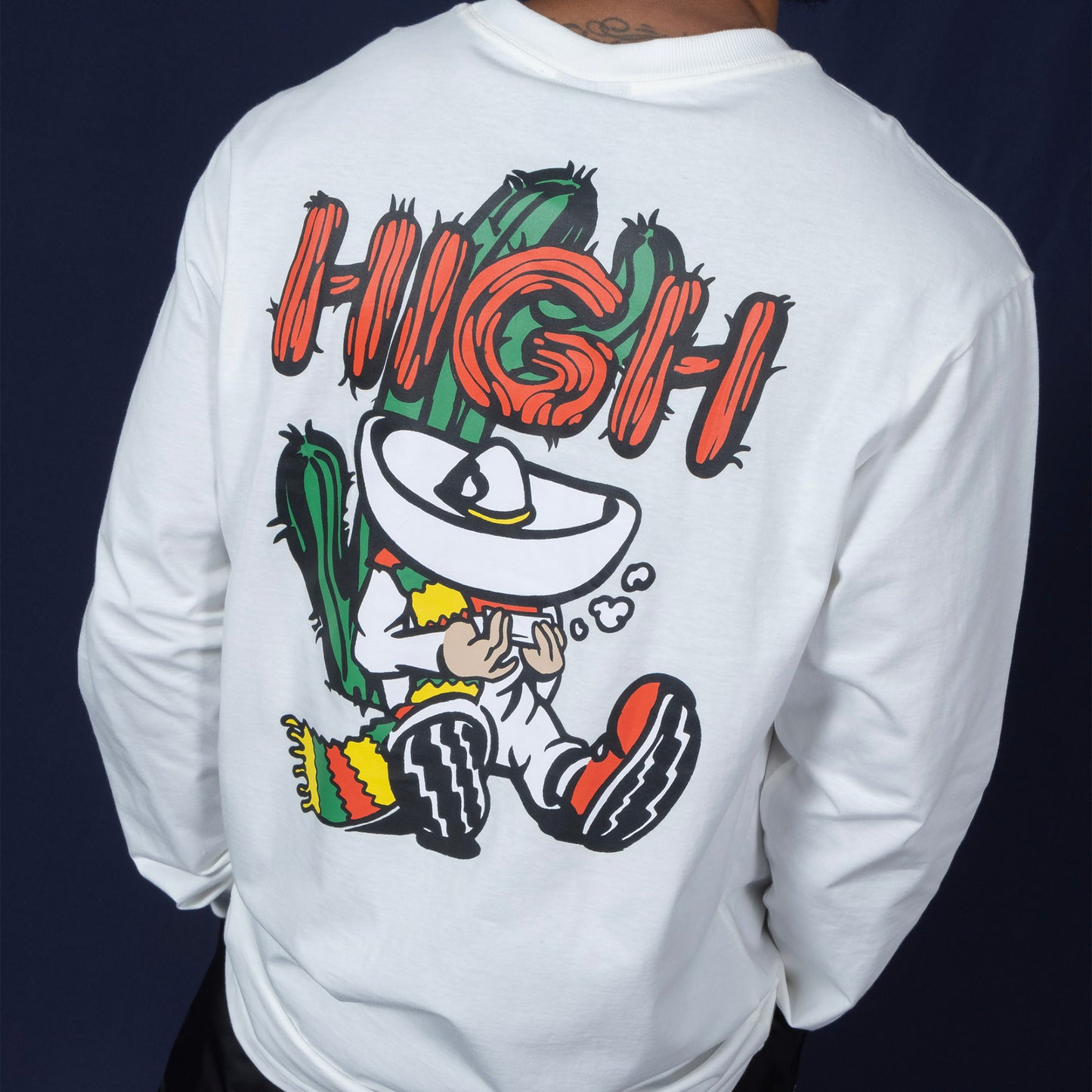 Longsleeve Arriba White