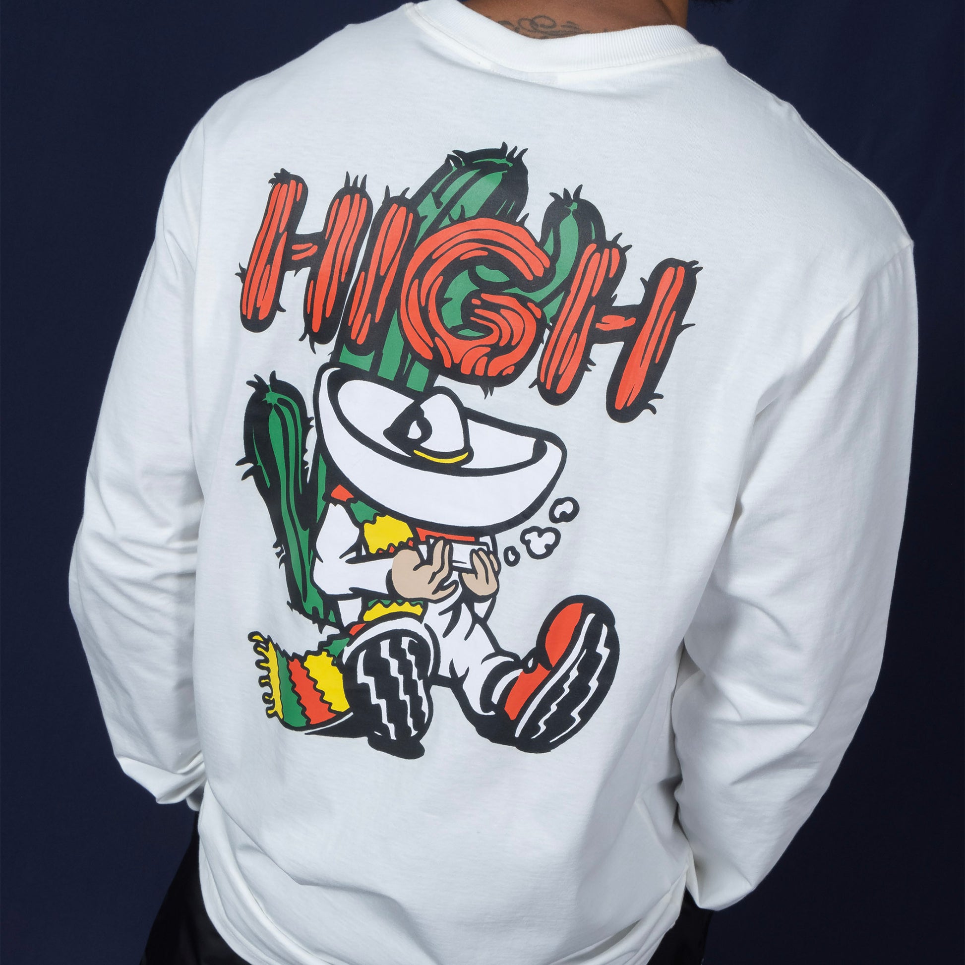 Longsleeve Arriba White