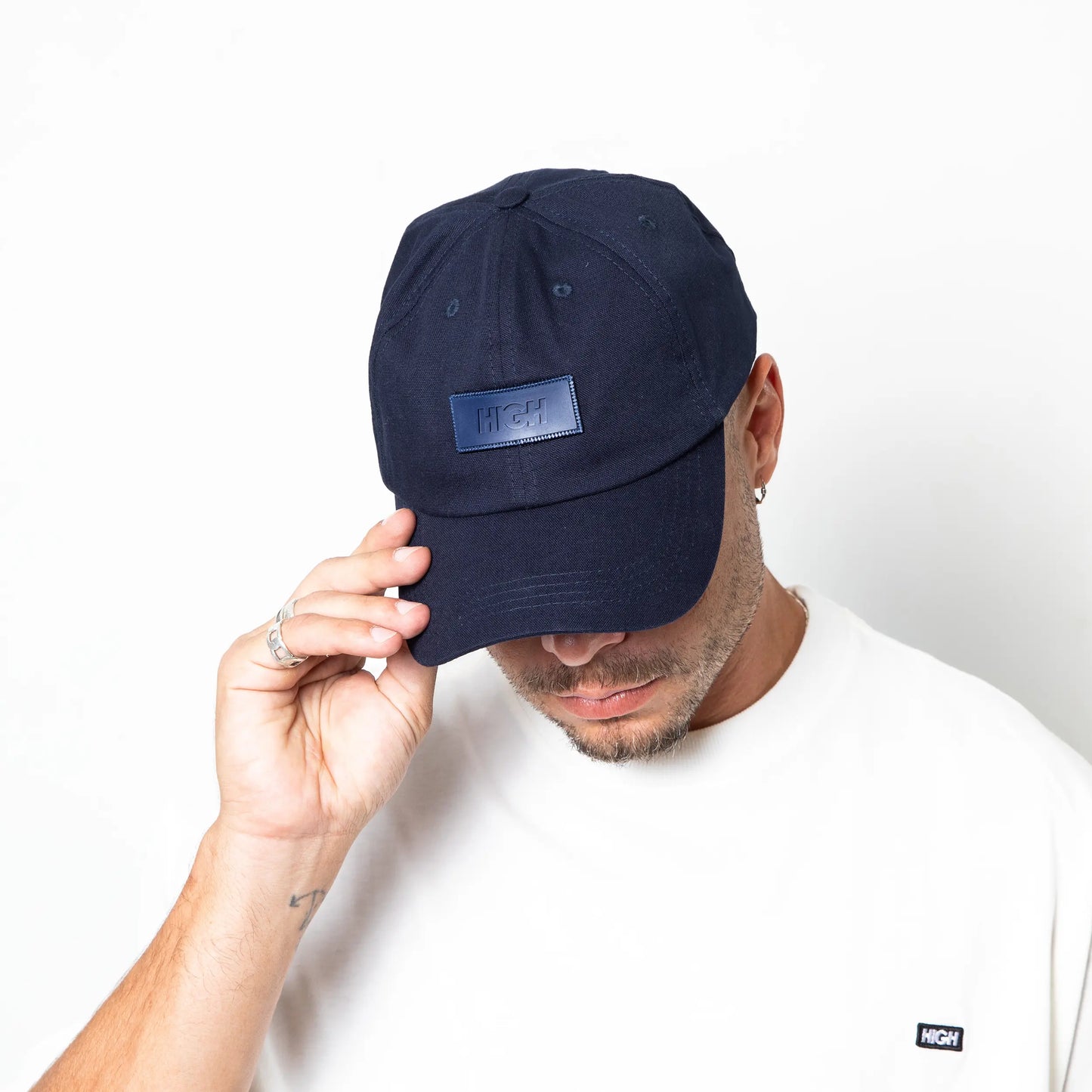 Polo Hat Stamp Navy