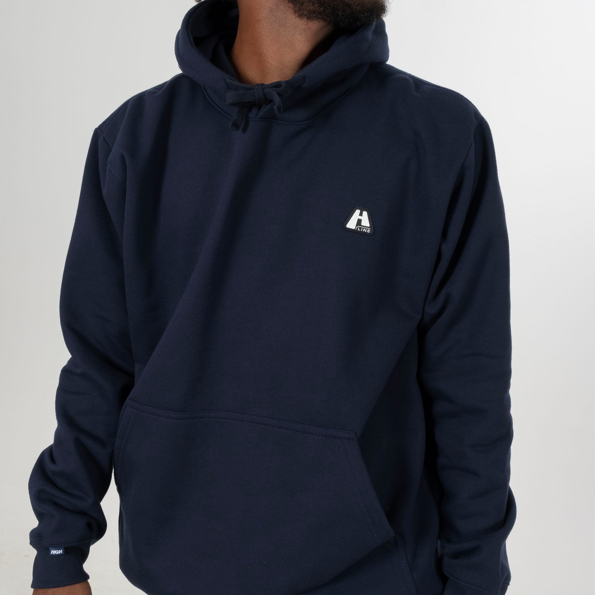 Hoodie Logo Line Navy