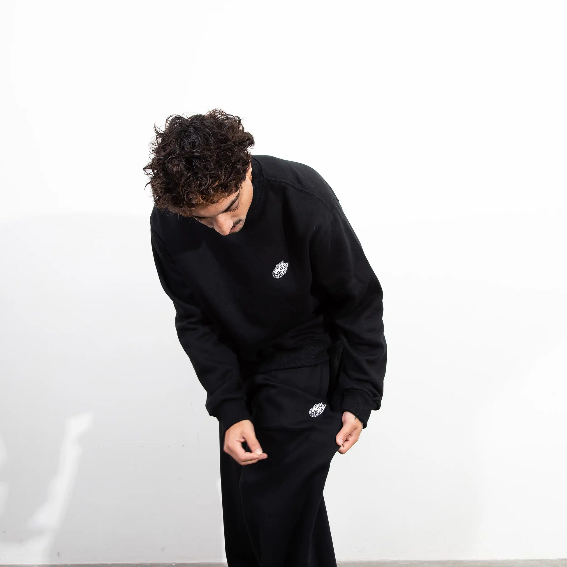 Sweatpants Freddy Flames Black