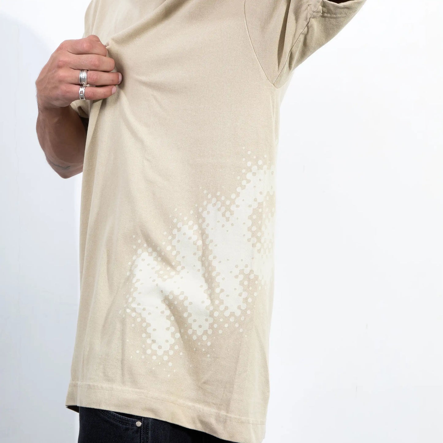 Tee Halftone Beige