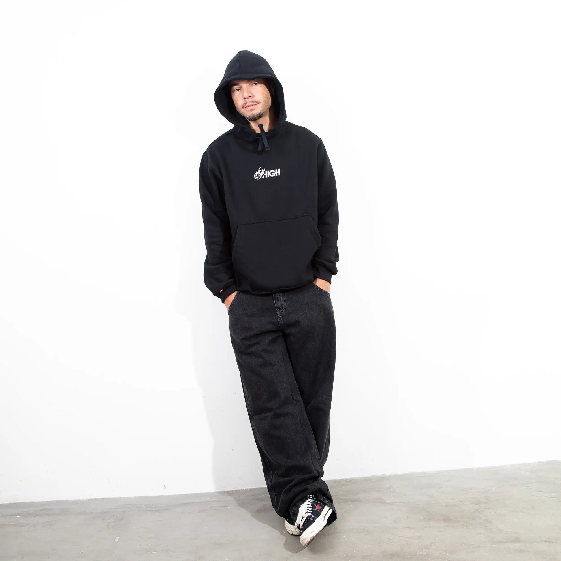 Hoodie Freddy Flames Black