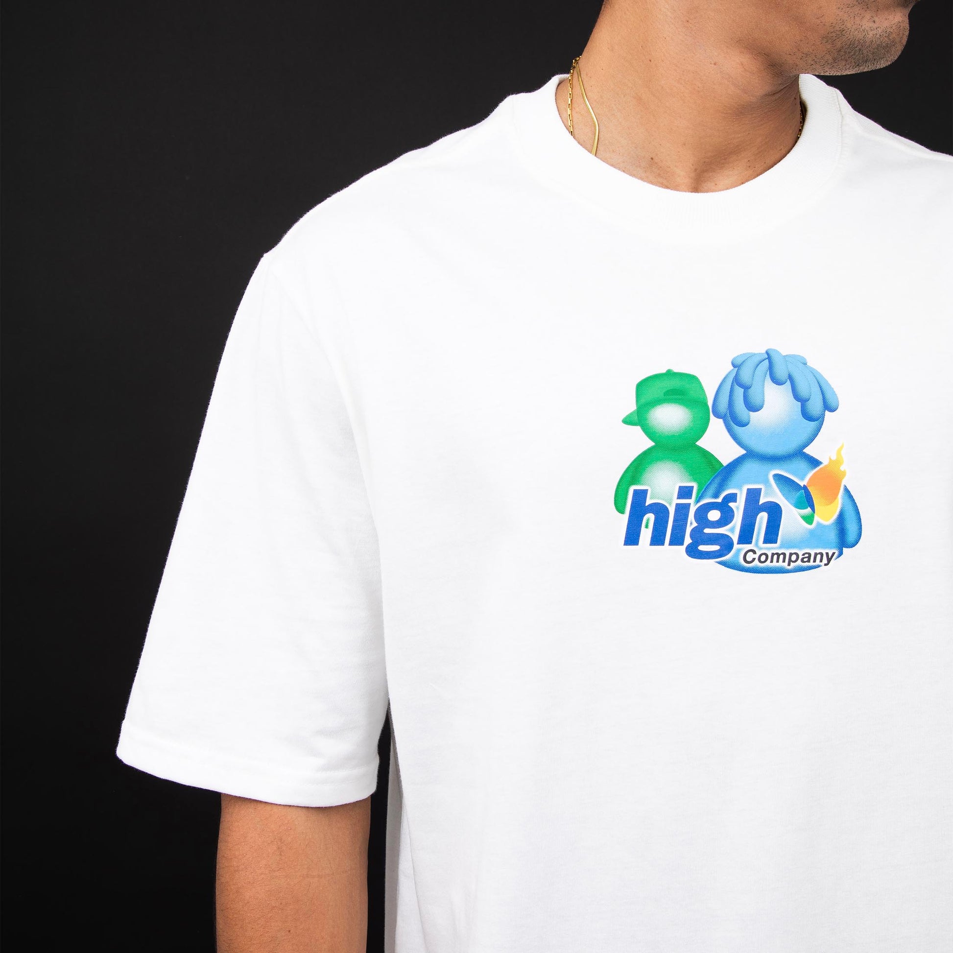 Tee Messenger White