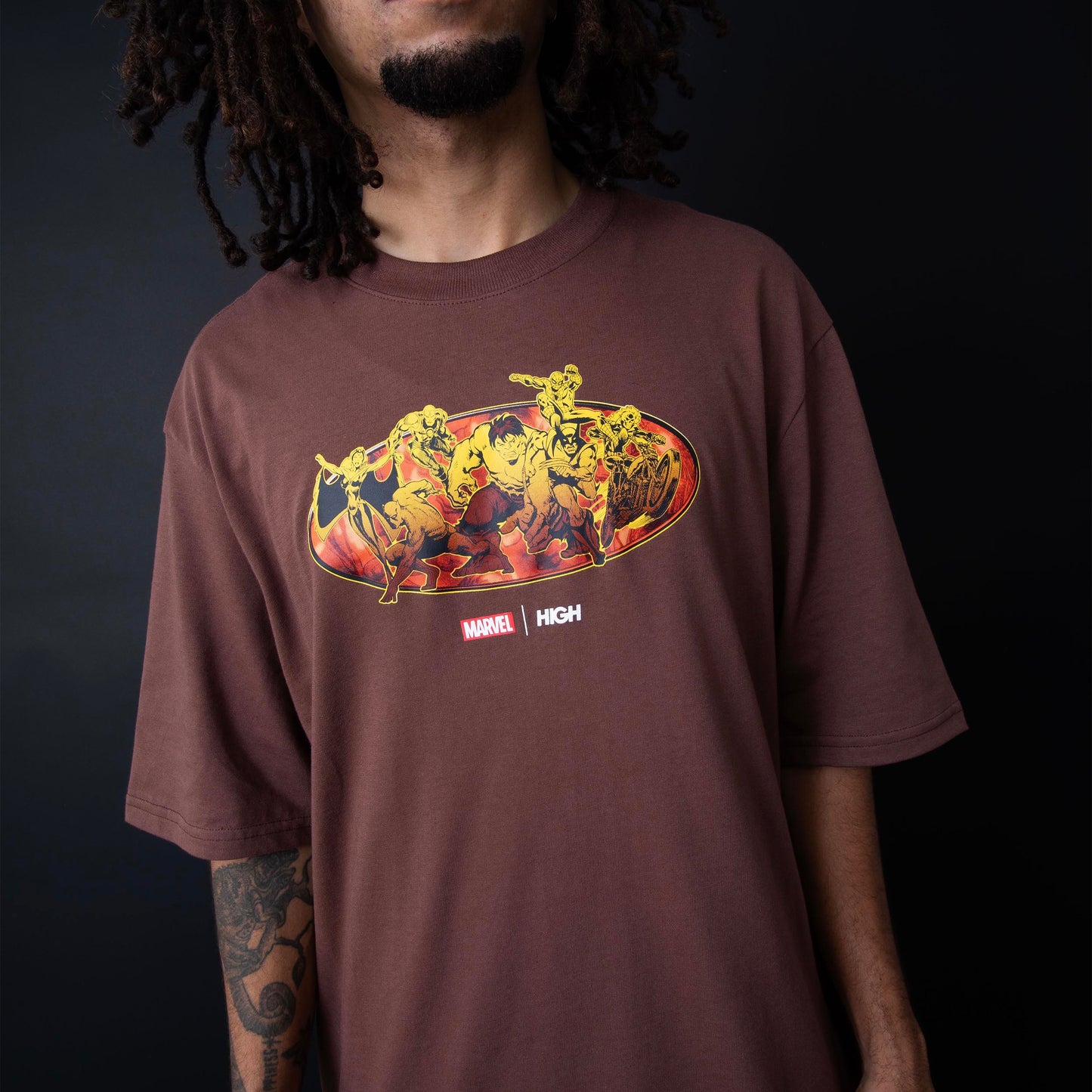 Tee Heroes Brown