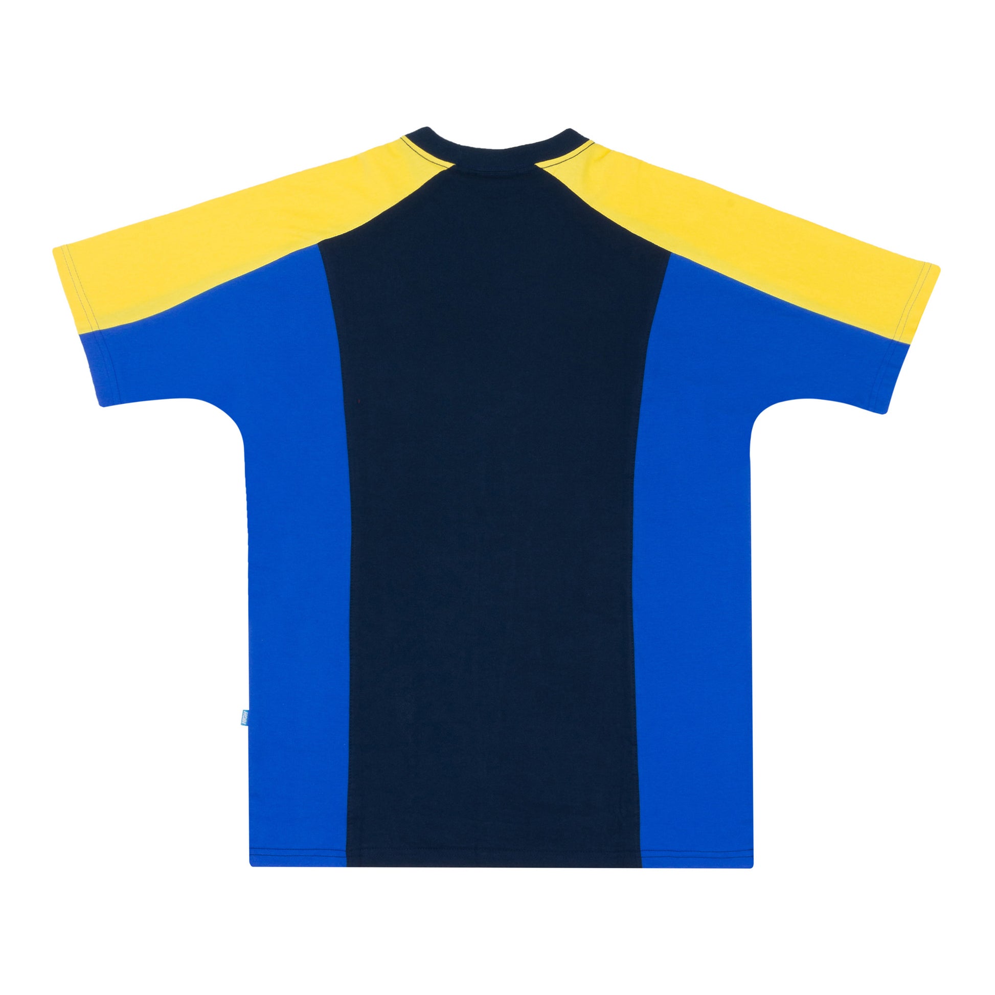 Raglan Tee Tricolore Navy/Yellow