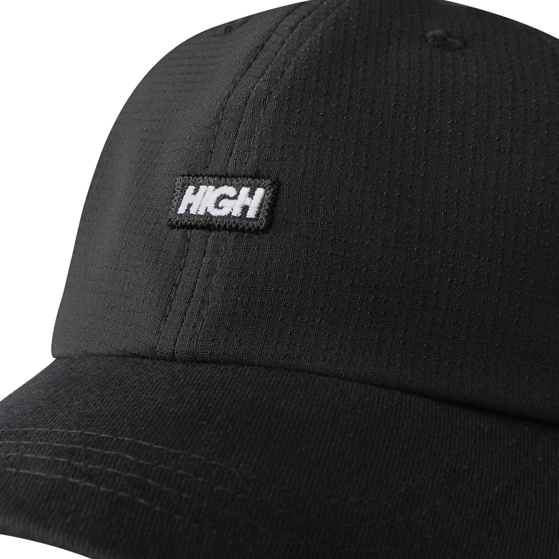 Ripstop 6 Panel Patch Black