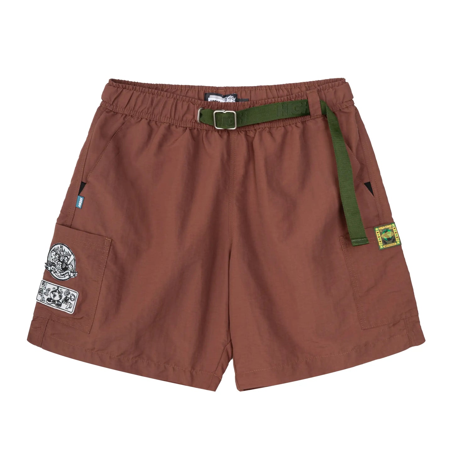 Orbit Sportshorts Patches Brown