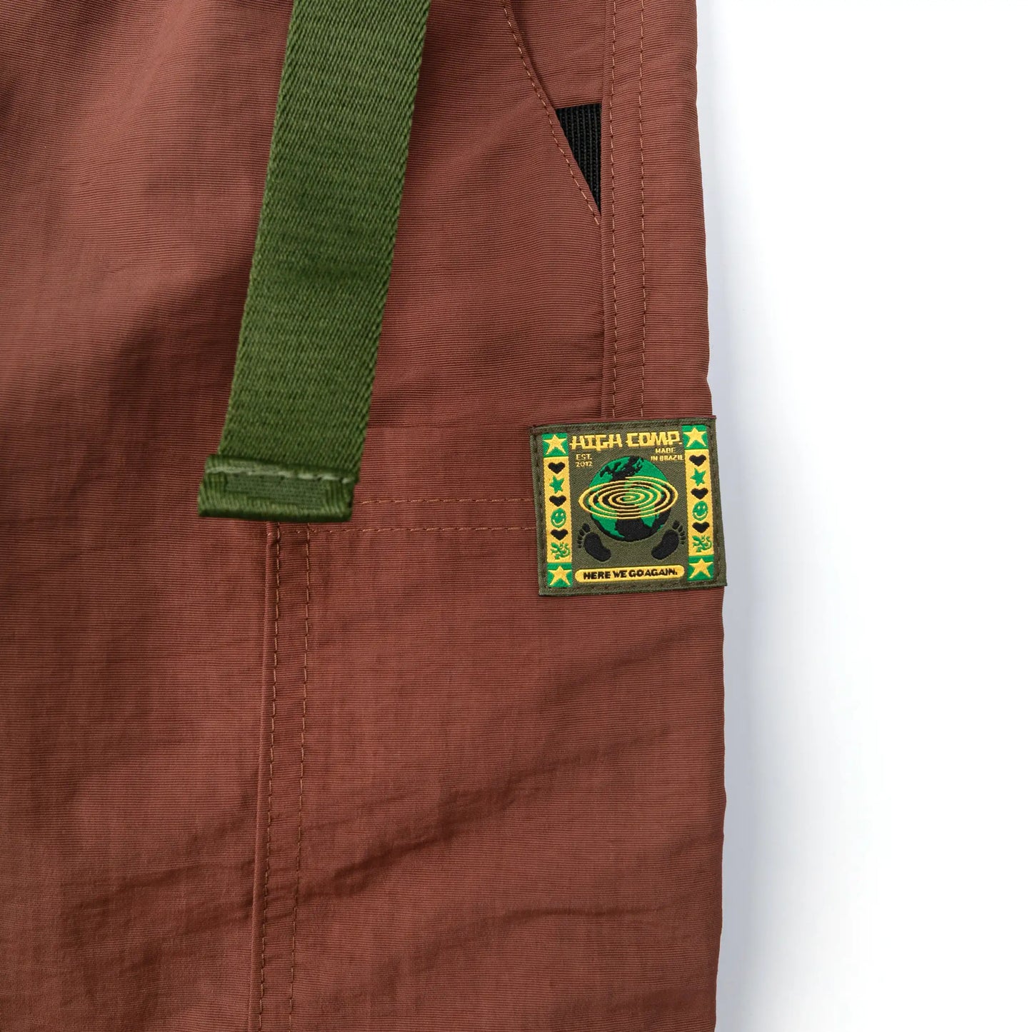Orbit Sportshorts Patches Brown