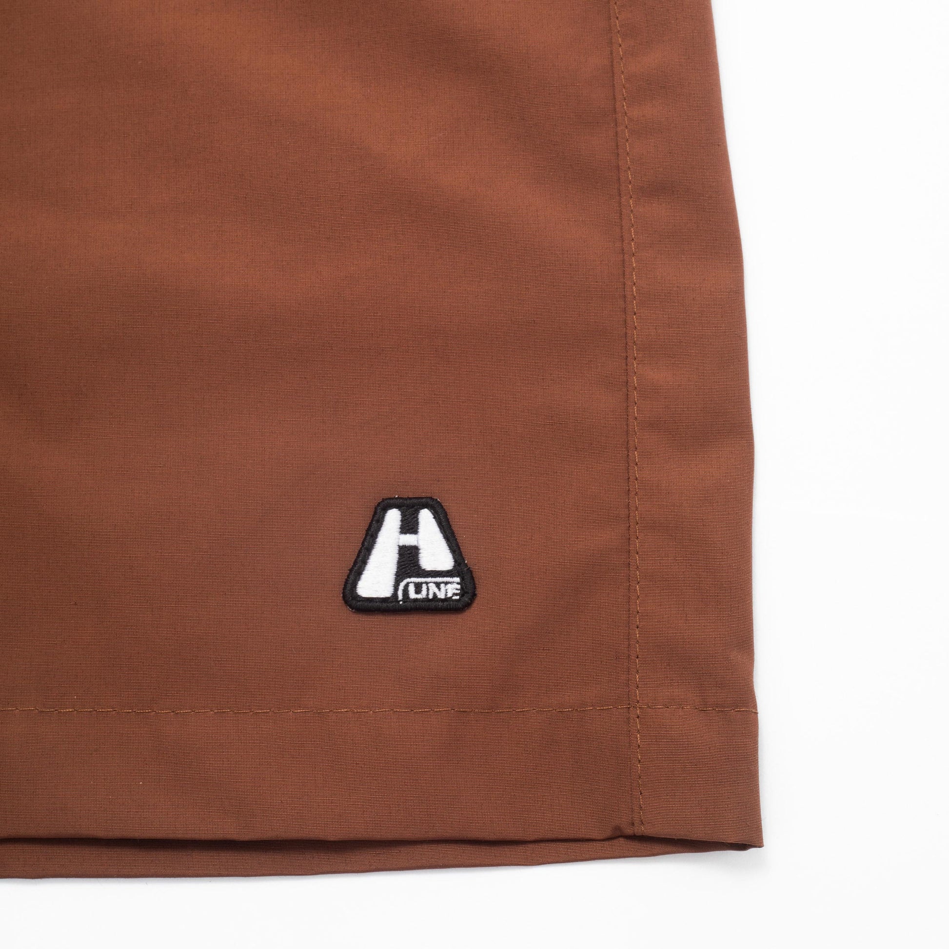 Shorts Logo Line Brown