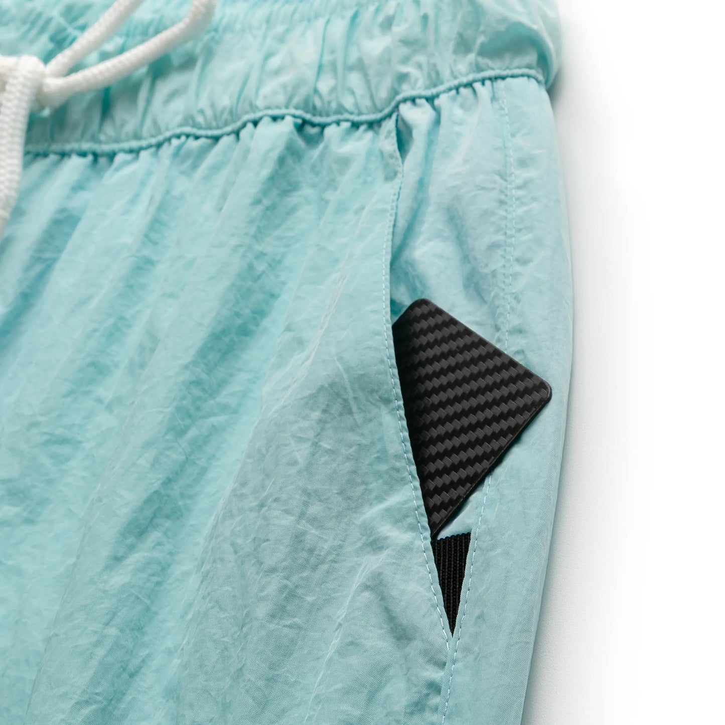 Shorts Logo Line Light Blue