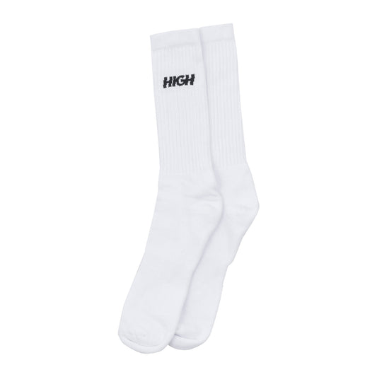 Pack Long Socks Logo White