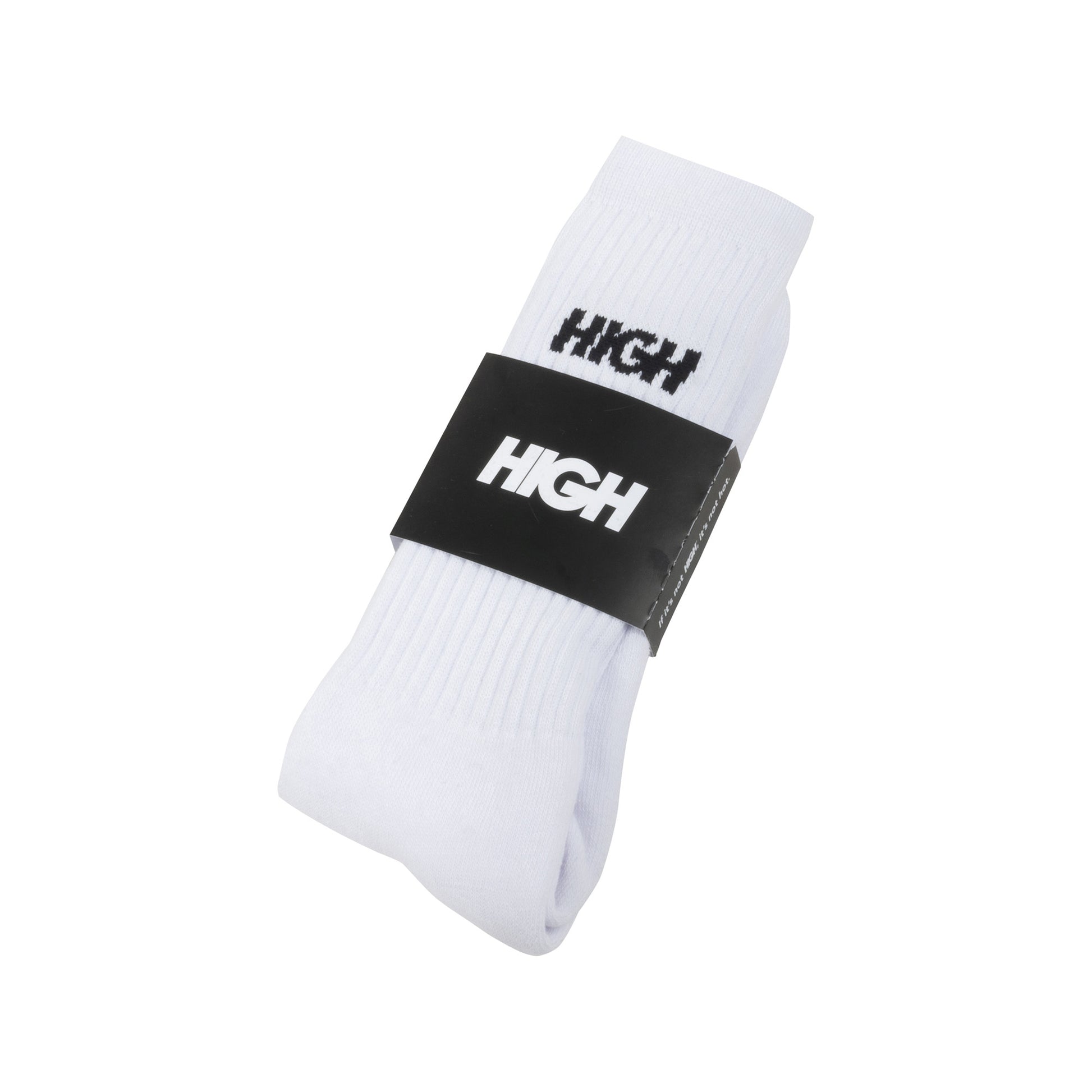 Pack Long Socks Logo White