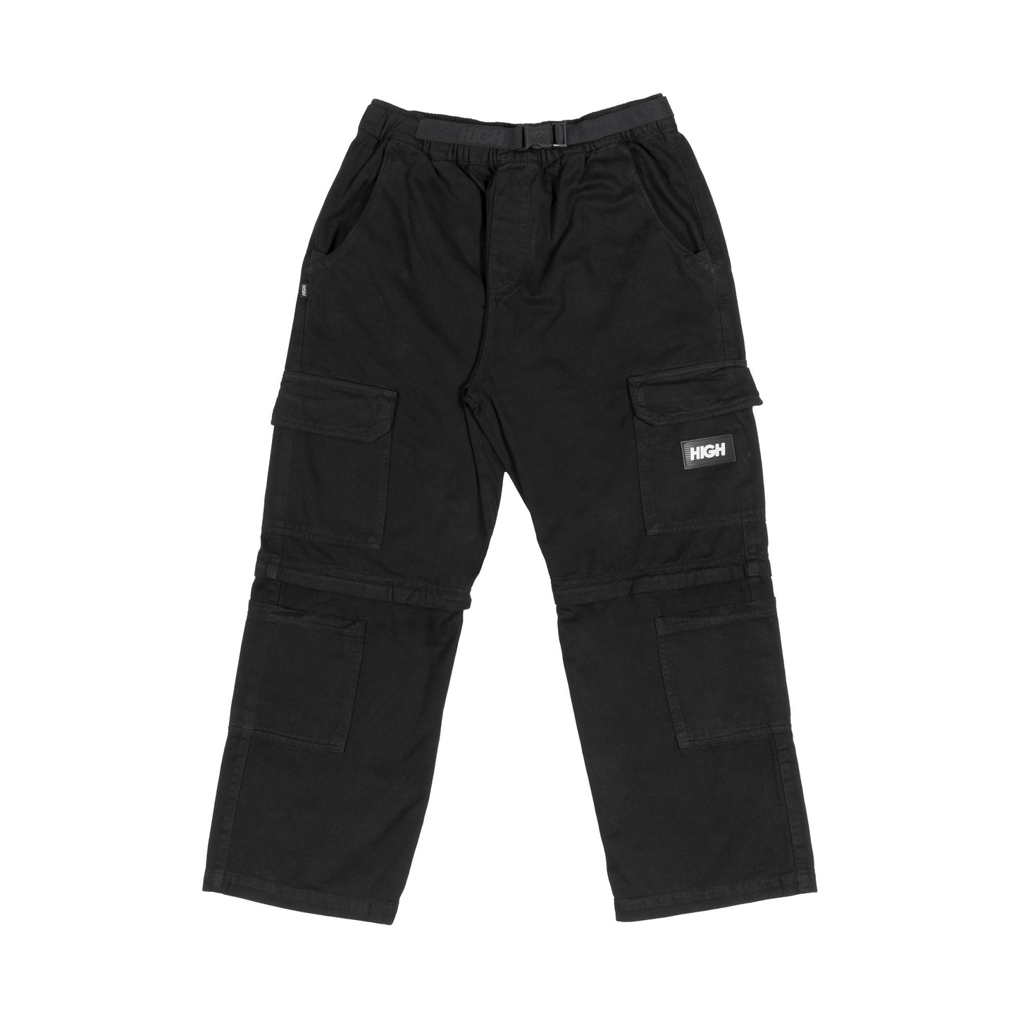 Strapped Cargo Pants Tactical Black