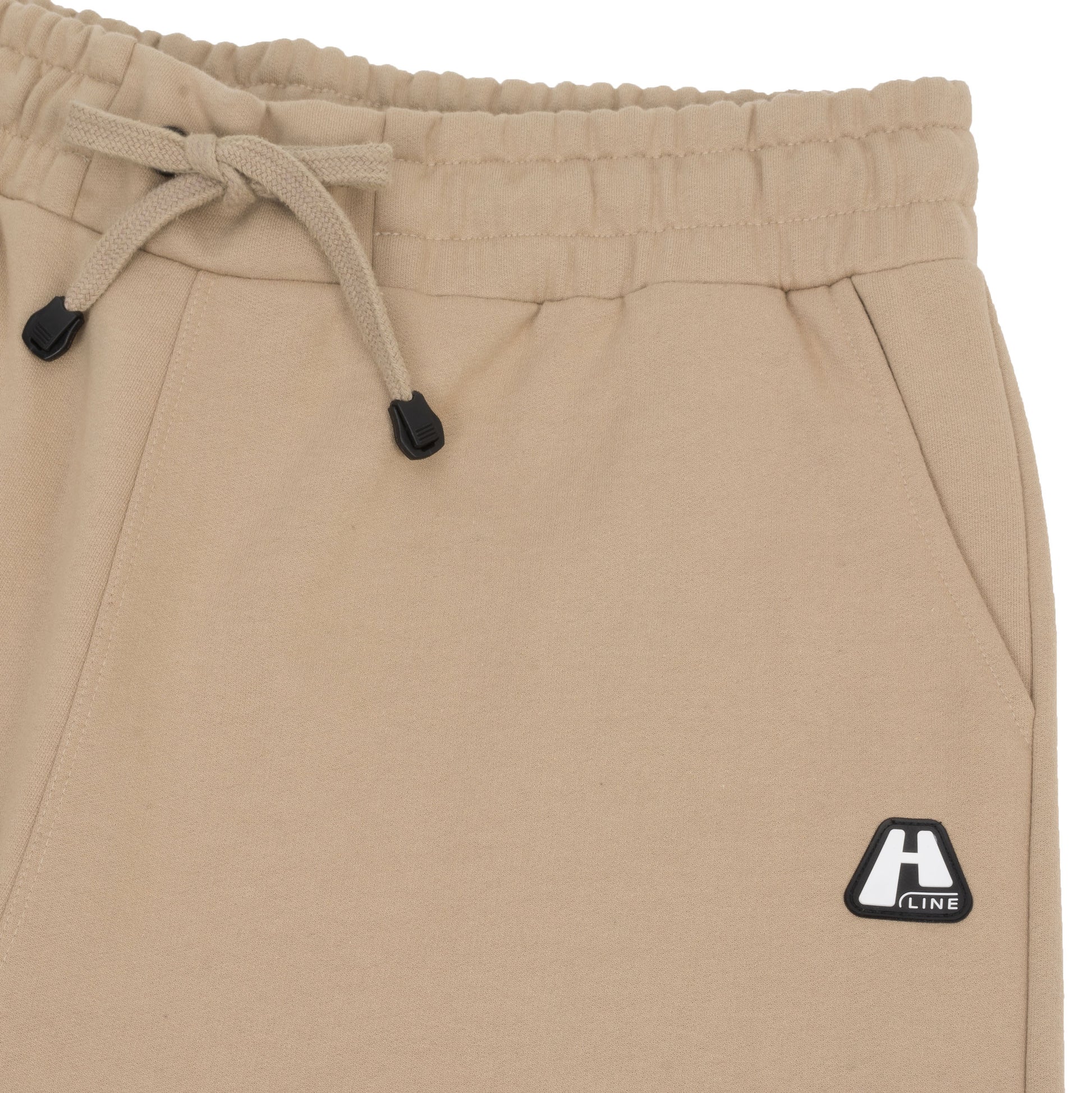 Sweatpants Logo Line Beige