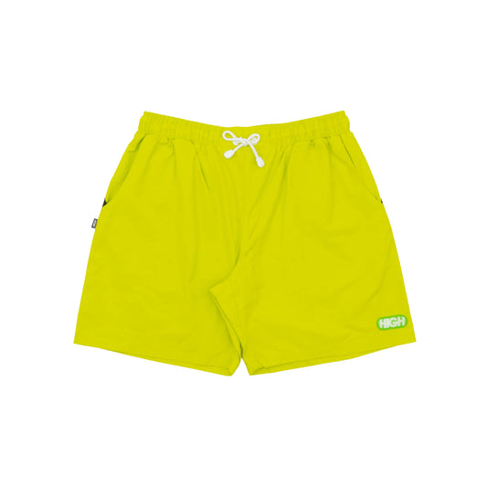 Swim Shorts Logo Lime