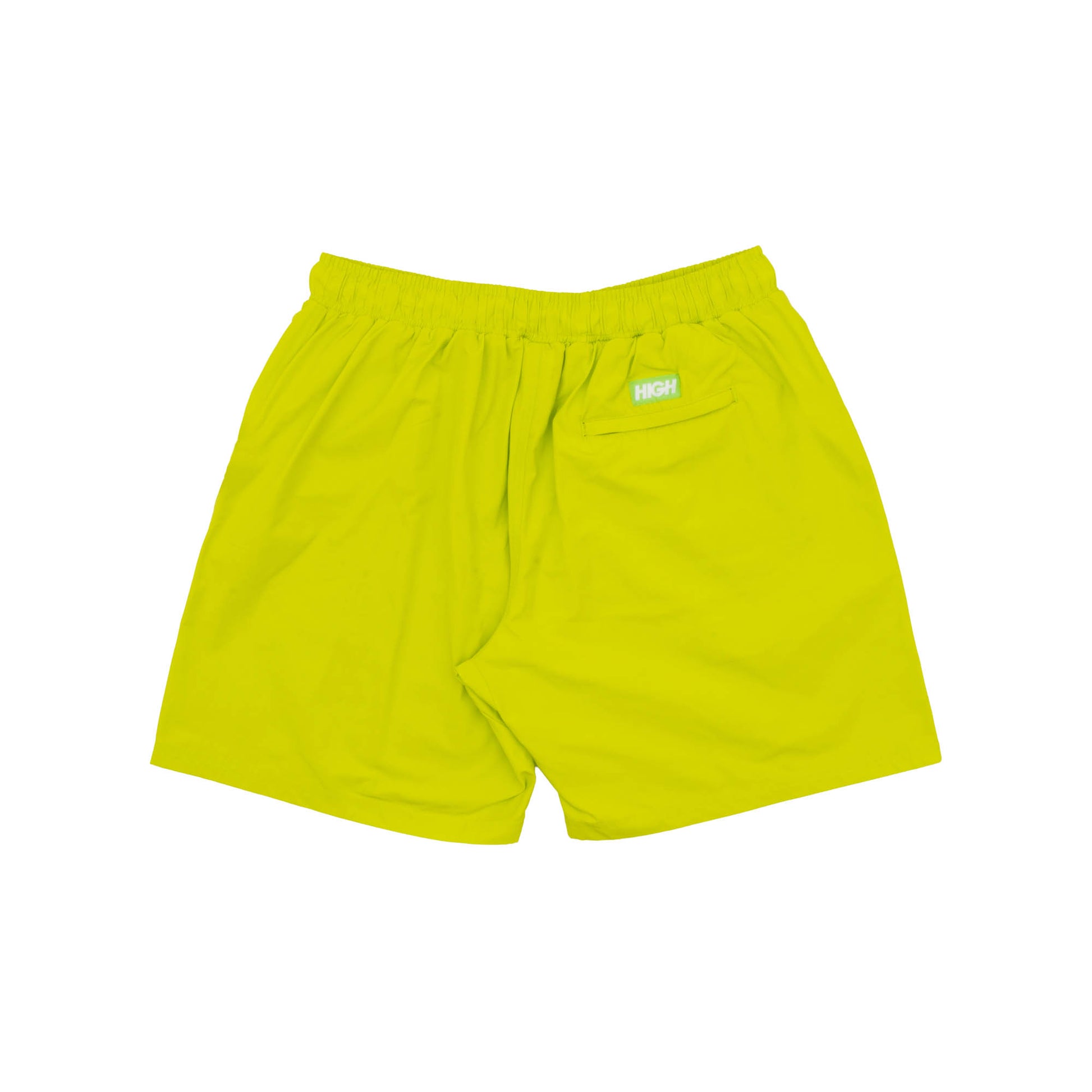 Swim Shorts Logo Lime