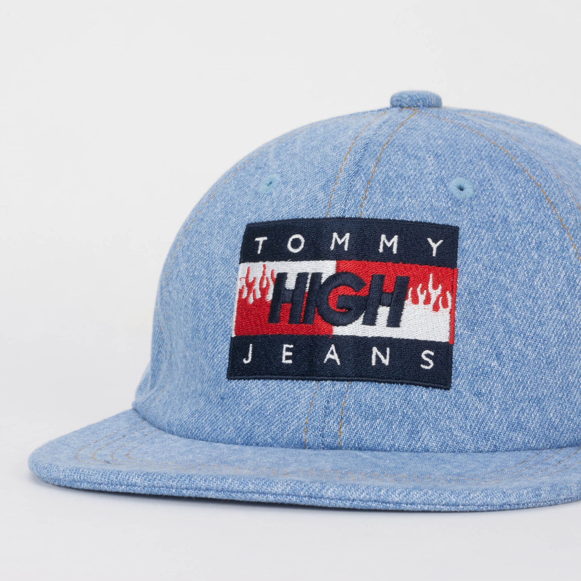 TJ x HIGH Denim Cap