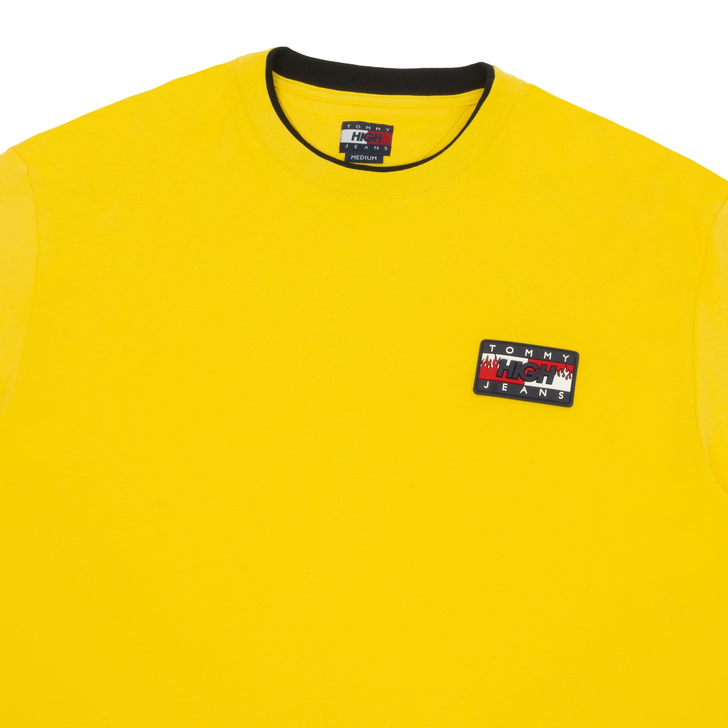 TJ x HIGH Double Collar Tee Yellow