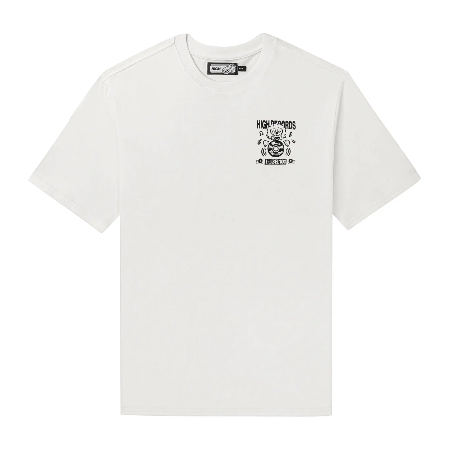 Records Tee White