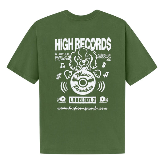 Records Tee Green