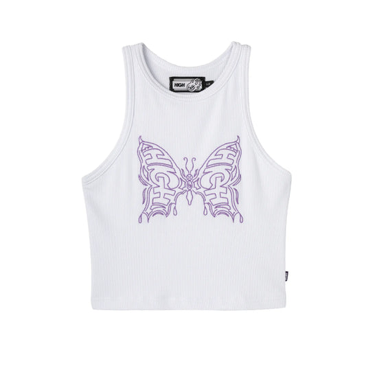 Tank Top Butterfly White